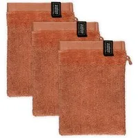 SCHÖNER WOHNEN-Kollektion Waschhandschuh Sense, (Packung, 3-St), mit Velourborte, hautschmeichelnde Airtouch Qualität, super weich