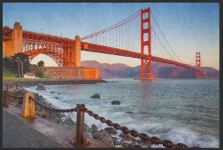 Fussmatte San Francisco 4481 | Größe: 60 cm x 45 cm