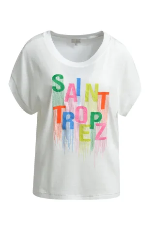 Milano Italy - sleeveless roundneck shirt + AW offwhite - Gr. - XXL