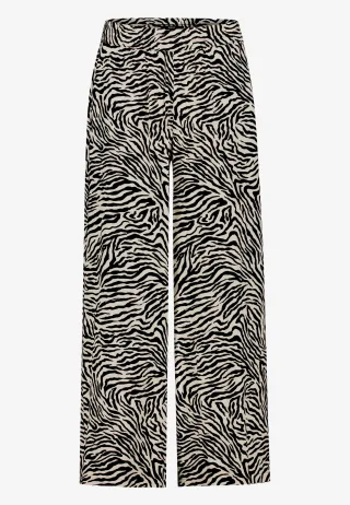 zero - Schlupfhose mit weitem Bein black - Gr. - 36
