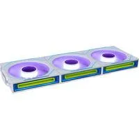 UNI FAN SL-INF 120 Wireless, Gehäuselüfter weiß, 3er Pack inkl. Controller, 120 mm