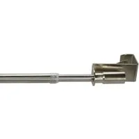 Liedeco Scheibenstange Easy-Fix, Ø 12 mm, 1-läufig, ausziehbar, ohne Bohren, geklemmt, Metall