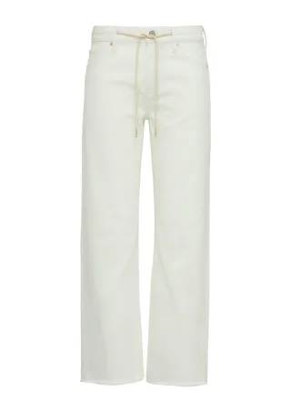 s.Oliver Red Label - Cropped-Jeans Karolin : Regular Fit weiß - Gr. - 40