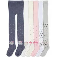 TupTam Strickstrumpfhose TupTam Mädchen Strickstrumpfhosen Bunt Gemustert 6er Pack