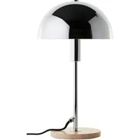 LeGer Home by Lena Gercke Tischleuchte Linnea Pilz Lampe - Travertin Steinfuß, ohne Leuchtmittel, Pilzleuchte, Tischlampe, Höhe 35,5 cm, Naturstein, Pilzlampe