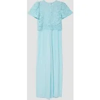 s.Oliver Jumpsuit Overall Overall mit Spitze und Plissee