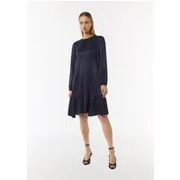 comma Minikleid Kleid Kurzes Kleid in Animal-Optik