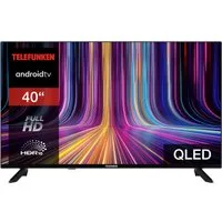 Telefunken QF40AO750S QLED-Fernseher (102 cm/40 Zoll, Full HD, Android TV, Triple-Tuner, Google Play Store, Google Assistant)