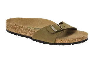 Birkenstock 1027974 Madrid BS Pantoletten pine Green Vegan EVA Sole