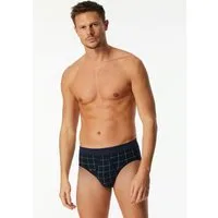Schiesser Slip Fine Interlock mit Eingriff, kariert