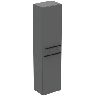 Ideal Standard Hochschrank i.life A mit 2 Türen 400x300x1600mm Quarzgrau matt, T5260NG T5260NG
