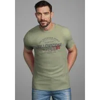 Man's World Rundhalsshirt Neue Kollektion! mit Print