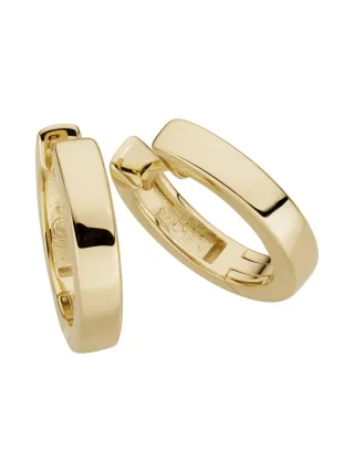 Orolino Ohrringe Gold 585 hochglanzpoliert 13,2mm Durchmesser