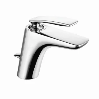 Kludi BALANCE Waschtischarmatur DN 10 mit Ablaufgarnitur 3,8l/min chrom, 520230575WR5 520230575WR5