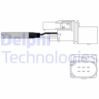 Delphi Lambdasonde vor Katalysator BMW 3er E46 316 318