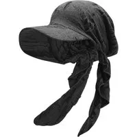 Zaewry Visor Damen Turban Mütze mit Schirm – Leichte Sommer Beanie für Haarverlust (1-St) Weiche Kopfbedeckung & Sonnenschutz für Alltag, Strand und Outdoor