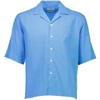 LINDBERGH Leinenhemd Leinenhemd (Kurzarm) Cropped, Regular Box Fit
