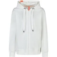 salzhaut Kapuzensweatjacke Salzhaut Damen Kapuzensweatjacke Appelsnut Farbe offwhite