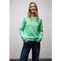 STREET ONE Strickpullover im Two-Tone-Look