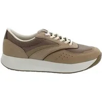 Joya Joya Sydney II Beige Sneaker, Nubukleder / Textil, Senso-Sohle, Katego Schnürschuh