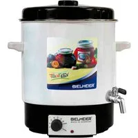 Bielmeier Einkochautomat einwecken einkochen Emaille 29 L 2000 Watt Auslaufhahn Edelstahl 3/8", 2000 W, BHG 680.2 Made in Germany (B680260)
