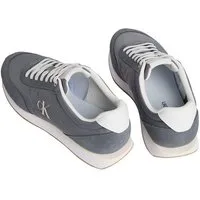 Calvin Klein Jeans RETRO RUNNER ESS MIX MAT Sneaker Freizeitschuh, Halbschuh, Schnürschuh mit Logo-Emblem