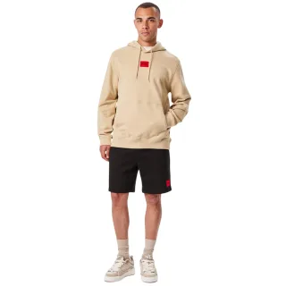 Hugo - Hoodie zum Überziehen für Herren, Baumwollmischung (Beige)