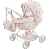 TEAMSON™ KIDS    Puppenwagen mit Verdeck und Ablagefach Rosa