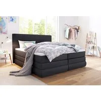 COLLECTION AB Boxspringbett Ninoni, inkl. Bettkasten, Topper und wahlweise mit LED-Beleuchtung