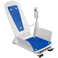 DIETZ® REHA-PRODUKTE Badewannensitz Dietz Badewannenlifter KANJO Eco mit Bezugs-Set blau, belastbar bis 140 kg