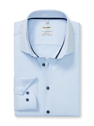 OLYMP - Body Fit: Businesshemd blau - Gr. - 39