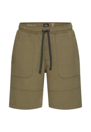 camel active - fleXXXactive® Bermuda Shorts mit Tunnelzug deep olive - Gr. - XL