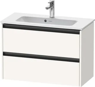 Duravit Ketho.2 Waschtischunterbau wandhängend Weiß Supermatt 810x390x549 mm - K25256084840000 K25256084840000