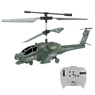 922 2.5 Channel Apache Remote Control Combat Helicopter With Gyroscope Remote Control Electric Remote Control Helicopter