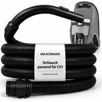 Maxorado Staubsaugerschlauch Staubsaugerschlauch + Griff passend für Miele CX1 Blizzard Staubsauger, Zubehör Ersatz für Original Aufsatz
