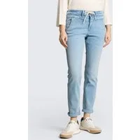 TOM TAILOR Tapered-fit-Jeans Jeanshosen TTMAYA TAPERED Stretch Jeans mit Kordelzug