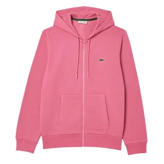 Lacoste - Hoodie mit durchgehendem Reißverschluss für Herren, Jerseyware (Pink)