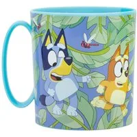 Bluey Becher - Mikrowellengeeigneter Kunststoffbecher 390 ml – für Kinder, 1-tlg., perfekt für Kinderhände dank der robusten Material