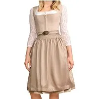 Krüger Madl Dirndl Dirndl Evi 60cm Länge beige