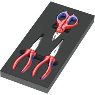 Wera 9781 Schaumstoffeinlage KNIPEX Zangen Set 2, 3-teilig - 05150181001
