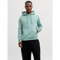 Jack & Jones Kapuzensweatshirt JJEBRADLEY SWEAT HOOD NOOS Materialmix, relaxed fit