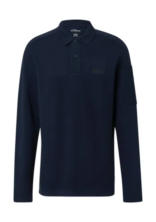 s.Oliver - Polo-Shirt blau - Gr. - L