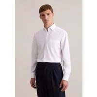 seidensticker Businesshemd Schwarze Rose Regular 1/1 Button-Down-Kragen Uni