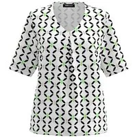 FRANK WALDER Blusenshirt mit Grafik-Muster