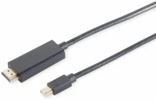 S-IMPULS 1.2 DisplayPort-Kabel, MiniDP/HDMI, Stecker/Stecker, 4K, 1,0 m