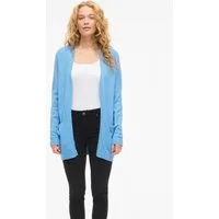 Vila Strickjacke VIRIL OPEN L/S KNIT CARDIGAN - NOOS Viskosemischung, regular fit