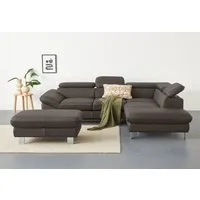 COTTA Ecksofa Driver L-Form, B: 265 cm, Kopfteilverstellung, optional Bettfunktion & Bettkasten
