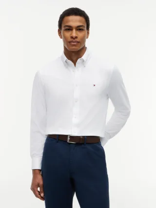 PERFORMANCE PIQUE OXFORD White - Gr. - XL