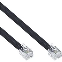 Inline InLine® Modularkabel, RJ12, Stecker / Stecker, 6adrig, 6P6C, 3m Telefonkabel