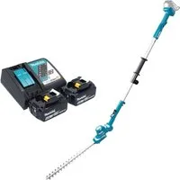 Makita Akku-Heckenschere DUN 461 WRG2 Akku Heckenschneider 18 V 46 cm + 2x Akku 6,0 Ah